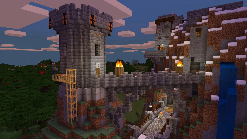 Minecraft game artwork