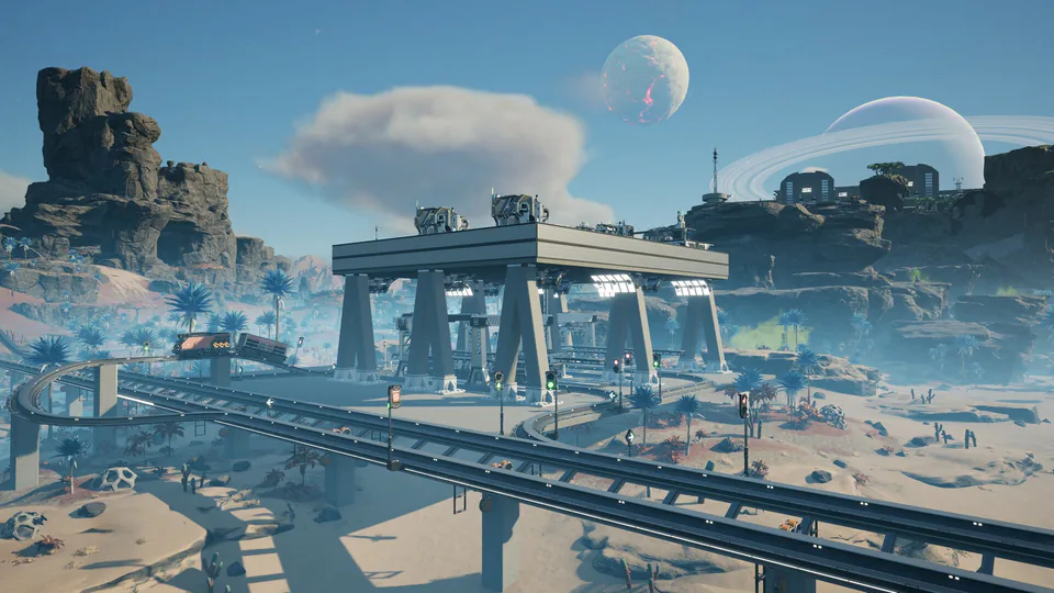 Satisfactory game artwork